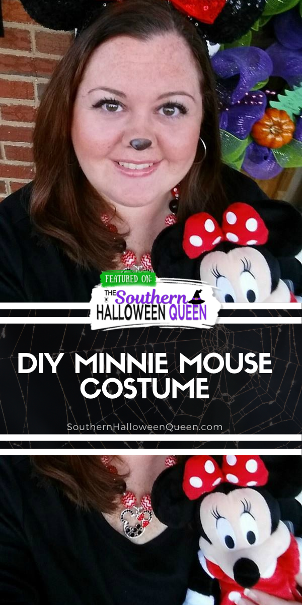 DIY Minnie Mouse Costume - The Southern Halloween Queen