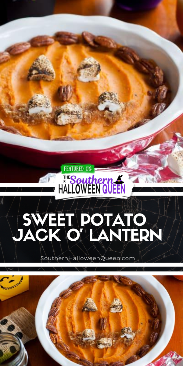 Sweet Potato Jack O' Lantern - The Southern Halloween Queen